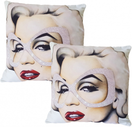 Set 2 fete de perna print Marilyn Monroe 43x43 cm EHA 2 