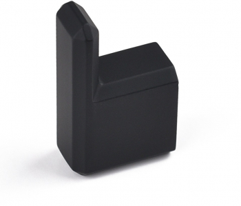 Agatatoare cuier simpla Carli finisaj negru mat CB 60x20x35 mm