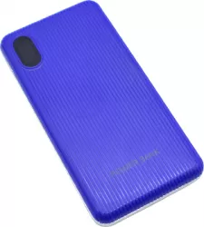 Baterie Externa Klausstech Afisaj Digital 2 Iesiri Usb 20000 Mah 1 Iesire Typec Albastru 