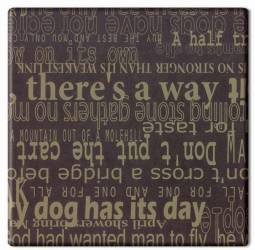 Blat de masa werzalit Graffite night GENTAS WEZALIT patrat 70x70cm 7534 