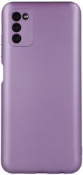 Husa pentru Samsung Galaxy S20 FE S20 Lite si S20 FE 5G tip bumper din silicon Violet metalic SOHO4793 