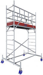 Schela Krause Protec 0.6 x 2m - aluminiu - inaltime lucru 4.3m 
