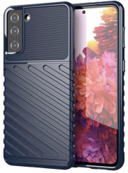 Husa tip bumper compatibila cu Samsung Galaxy S22 Bleumarin SOHO4896 