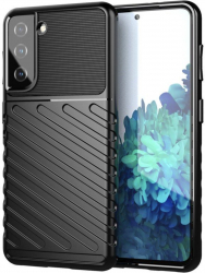 Husa tip bumper compatibila cu Samsung Galaxy S22 Negru SOHO4895 