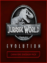 Joc Jurassic World Evolution Carnivore Dinosaur Pack DLC Key Pentru Calculator 