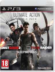 Joc Ultimate Action Triple Pack Just Cause 2 Sleeping Dogs and Tomb Raider Pentru PlayStation 3 