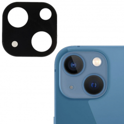 Folie sticla securizata camera foto compatibila cu iPhone 13 Negru-Transparenta SOHO4916 