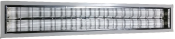 Corp ilum. tip FIRA 2x36W DP balast electronic Philips 