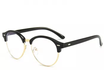 Ochelari cu lentile de protectie pentru calculator Negru Auriu 