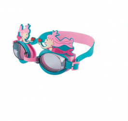 Ochelari Soho pentru inot pentru copii cu varsta 3-6 ani model Sirena Roz SOHO5016 