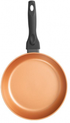 Tigaie MediasShop Livington black Twenty 4 M22105 diametru 24 cm Ceramica Negru Oranj 