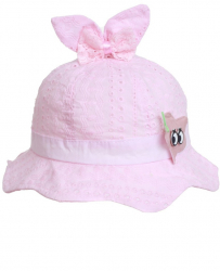 Palarie bebe cu dungi PAMI PBB-1221-153 46 cm Roz 