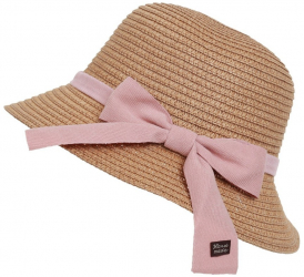 Palarie fete cu fundita PAMI PFT-1221-172 51-52 Camel 