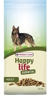 Hrana uscata caini Happy Life Essential cu pui Versele Laga 20 kg 