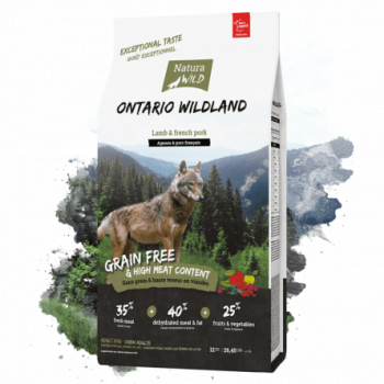 Natura Wild Ontario Wildland - Hrana uscata super-premium - Miel Fructe si Legume - 2kg 