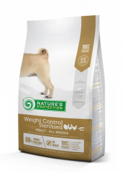 Natures Protection Dog Adult Weight Control Sterilised Poultry and Krill 12 Kg 