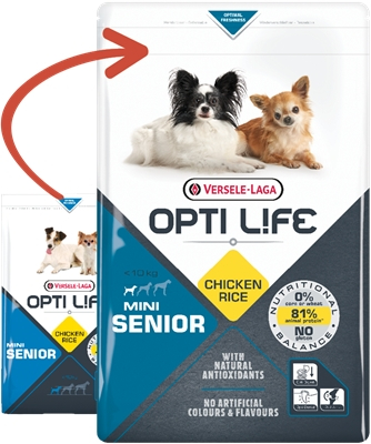 Opti Life Senior Mini 2 5 kg hrana uscata caini varstnici de talie mica 