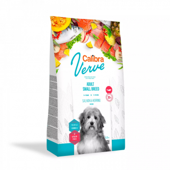 Calibra Dog Verve GF Adult Small Salmon and Herring - 6kg 