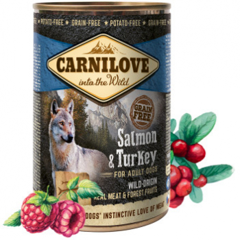 Carnilove Wild Meat Salmon and Turkey 400 g