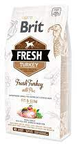 Brit Fresh Turkey with Pea Adult Fit and Slim 2.5kg / 12kg - 12kg 