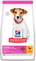 HILLS SP Small and Mini Puppy hrana pentru caini cu pui - 3kg 