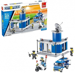 Set de constructie City Police 355 piese 6 ani+ 
