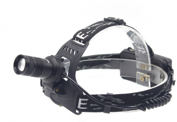 Lanterna Cap MRG MTS08 Reincarcabila SMD T6 Zoom Aluminiu 