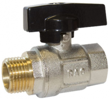 Robinet Apa 1/2 FI-FE Raodyne Max 40 Bari Alama Inchidere Tip Sfera cu Fluture - D92DRAF40FE1/2 
