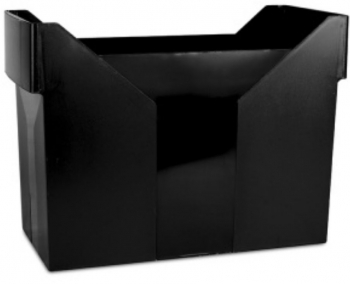 Suport Dosare Suspendabile 330x260x160 mm Capacitate 20 Dosare Negru Suport din Plastic pentru Documente - OBSDSN 