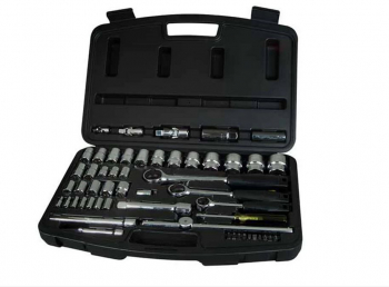 Trusa 60 piese tubulare 1/4 and rdquo 3/8 and rdquo 1/2 and rdquo in sistem metric 1-94-657 Stanley