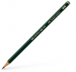 Creion Grafit Faber Castell 9000 Duritate Mina 5B Forma Hexagonala - LCMFC119005 