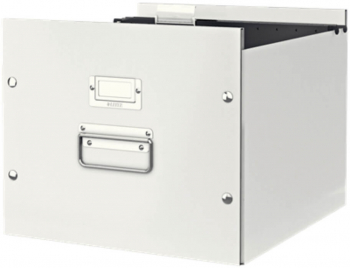 Cutie Arhivare Dosare Suspendabile din Carton Solid Laminat Leitz Click and Store 357x285x367mm Alb- LCMLZ60460001 