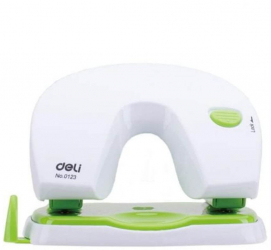 Perforator Birou Deli Vivid 20 Coli Alb si Verde-GP90113 