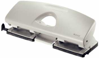 Perforator Leitz 5022 Capacitate 16 Coli 4 Perforatii Plastic/Metal Gri - LCMLZ50220085 