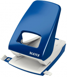 Perforator Leitz 5138 Capacitate 40 Coli Plastic/Metal Albastru - LCMLZ51380035 
