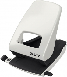 Perforator Leitz 5138 Capacitate 40 Coli Plastic/Metal Gri - LCMLZ51380085 