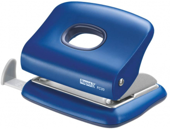 Perforator Rapid FC20 Capacitate 20 Coli Plastic/Metal Albastru - LCMRA23256401