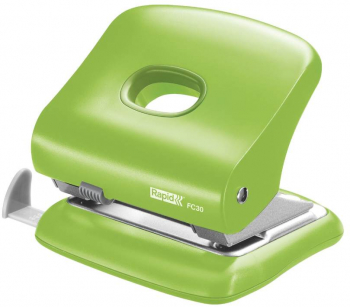 Perforator Rapid FC30 Capacitate 30 Coli Plastic/Metal Verde Deschis - LCMRA5000361 