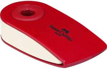 Radiera pentru Creion Faber Castell Sleeve Mini Rosu - LCMFC182411RO 