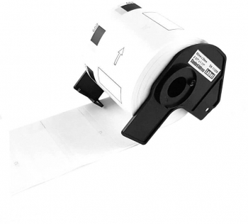Ribon i-Aicon Brother DK11209 Negru pe Etichete Albe 62mm x 29m - INKAIC-BR-DK11209