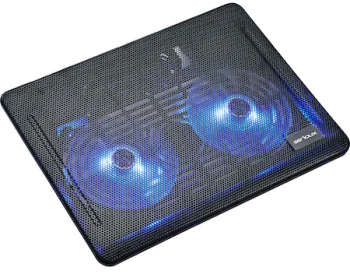 Cooler laptop Serioux srxncp007 10-15.6 2 ventilatoare USB Negru 
