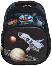 Rucsac 3D baieti PAMI RC-1221-389 Negru 