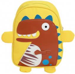 Rucsac baiat cu dinozaur PAMI RC-1221-386 Galben 