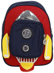 Rucsac baiat cu racheta PAMI RC-1221-382 Bleumarin