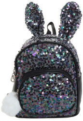 Rucsac fata cu iepuras PAMI RC-1221-357 Negru 