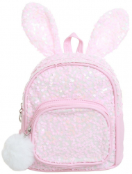 Rucsac fata cu iepuras PAMI RC-1221-357 Roz
