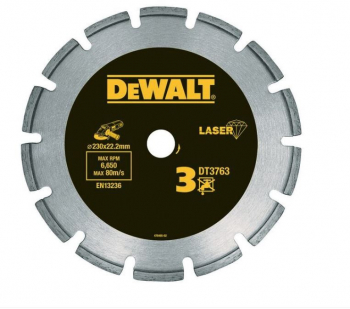 Disc diamantat 125 mm sudat laser pentru beton/granit DT3761-XJ Dewalt 
