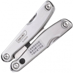 Patent Multifunctional Pliabil Deli Metal 12 in 1 cu Portofel Impermeabil Rezistent - LCMDL555001 