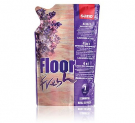 SANO FLOOR FRESH LAVANDA and LILAC Manual 750ml REFILL 750ml detergent pardoseala 
