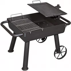 Gratar de campanie pe carbuni Cook Wagon Camp Chef CC-FPGG grila otel tava fonta 